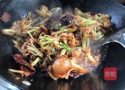 五花肉菜花的做法图解6