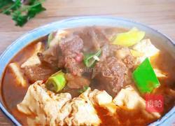 豆腐炖牛腩的做法图解16