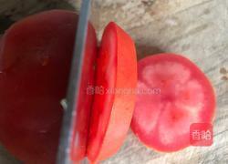 家常煎番茄的做法图解1