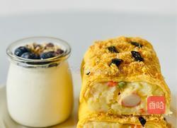 比日料店好吃的土豆泥芝士厚蛋烧的做法图解9