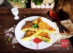苦瓜鸡蛋摊饼的做法图解13