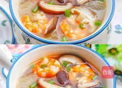 冬瓜虾仁菌菇汤的做法图解4