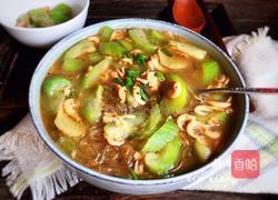 虾皮丝瓜粉丝汤的做法图解13