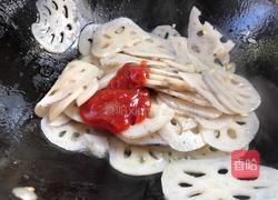 茄子莲藕的做法图解7