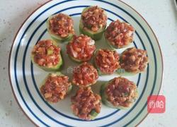 黄瓜酿肉的做法图解7