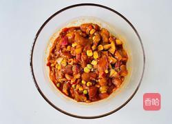 无需发面皮酥肉嫩的奥尔良鸡肉烤包子的做法图解2