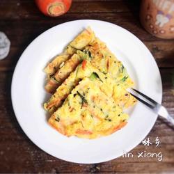 胡萝卜黄瓜鸡肉饼的做法[图]
