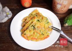 胡萝卜黄瓜鸡肉饼的做法图解10