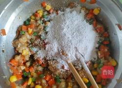 时蔬鸡肉饼（低卡减脂）的做法图解8