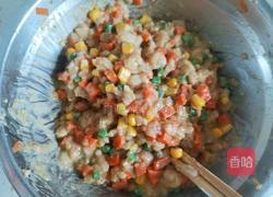 时蔬鸡肉饼（低卡减脂）的做法图解9