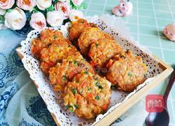 时蔬鸡肉饼(低卡减脂)的做法图解15