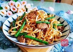 豆角蒸卤面的做法图解13