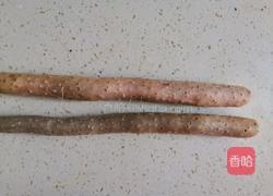 香酥山药薯条的做法图解1