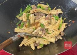腐竹炒肉的做法图解5