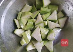 虾皮丝瓜蛋汤的做法图解3