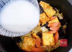 火腿白菜豆腐煲的做法图解17