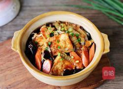 火腿白菜豆腐煲的做法图解19