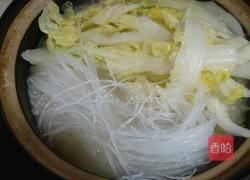 白菜粉絲煲的做法圖解4