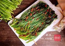 Illustration of grilled leeks 17