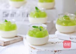 青提双层布丁的做法图解11