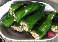 青椒酿肉的做法图解8