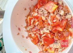 星爸爸同款金枪鱼番茄芝士卷的做法图解3