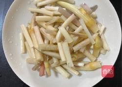 清炒藕带的做法图解2