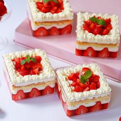 草莓布丁蛋糕盒子的做法[图]