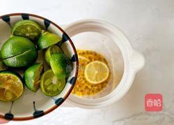 百香果柠檬青桔水的做法图解10