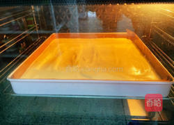 芒果布丁蛋糕盒子的做法图解16