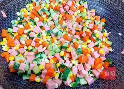 彩蔬火腿丁的做法图解15