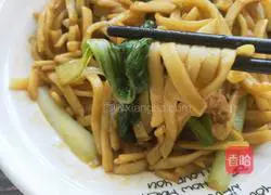 Illustration of how to make fried noodles 8
