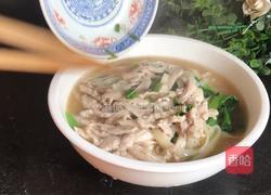 小白菜瘦肉面条的做法图解11