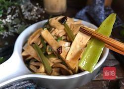 西芹炒豆腐干的做法图解13