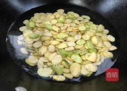 韭菜蚕豆炒鸡蛋的做法图解5