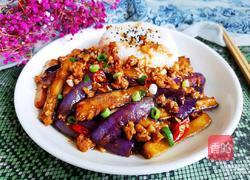 肉末茄子盖饭的做法图解13