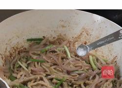 葱爆肉丝的做法图解13