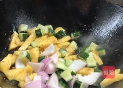 菠萝炒鸡肉的做法图解11