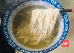 浆水面的做法图解8