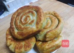 韭菜鸡蛋火腿饼的做法图解12