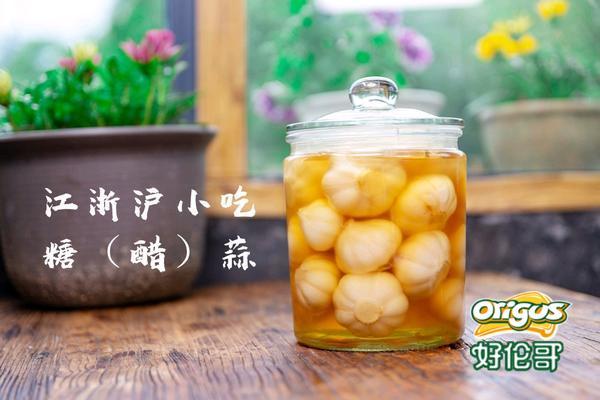传统江浙沪小吃糖蒜做法 5月下旬的新蒜最适合这样做