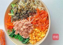 金枪鱼韩式拌饭(美味吃法)的做法图解4