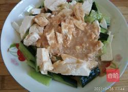 麻汁～黄瓜～豆腐的做法图解9