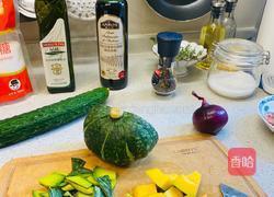 香煎小羊排配百里香烤南瓜的做法图解3