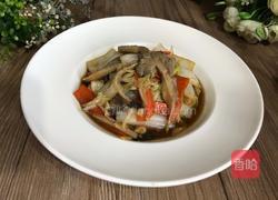 白菜炒平菇的做法图解14