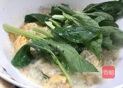 Illustration of how to make rapeseed and egg noodles 11