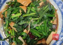 韭菜炒香干的做法图解6