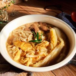 鸡蛋猪肝面的做法[图]