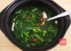 小白菜枸杞豆腐汤的做法图解16