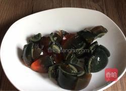皮蛋炒青椒的做法图解3